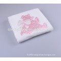 Elegant Baby Blanket Wide Woven 80*100CM In White Color Cotton Baby Blanket